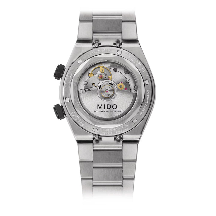 Multifort 8 Two Crowns Silver-tone | Black Dial