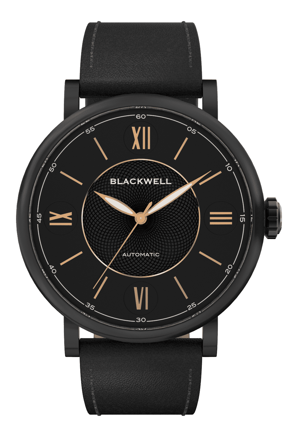 Grand Central BLK Face BLK Leather