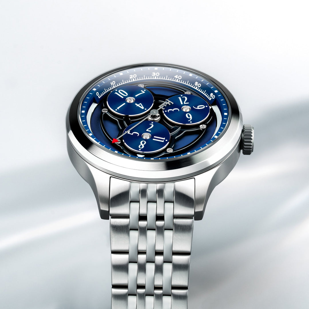 Engineer Hexham Trisect Automatic Limited Edition Blue / Stainless Steel | Blue 