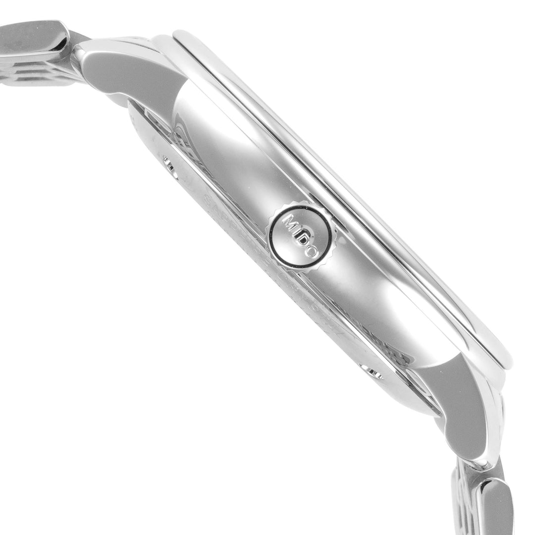 Baroncelli III 40mm / White / Silver | White Dial