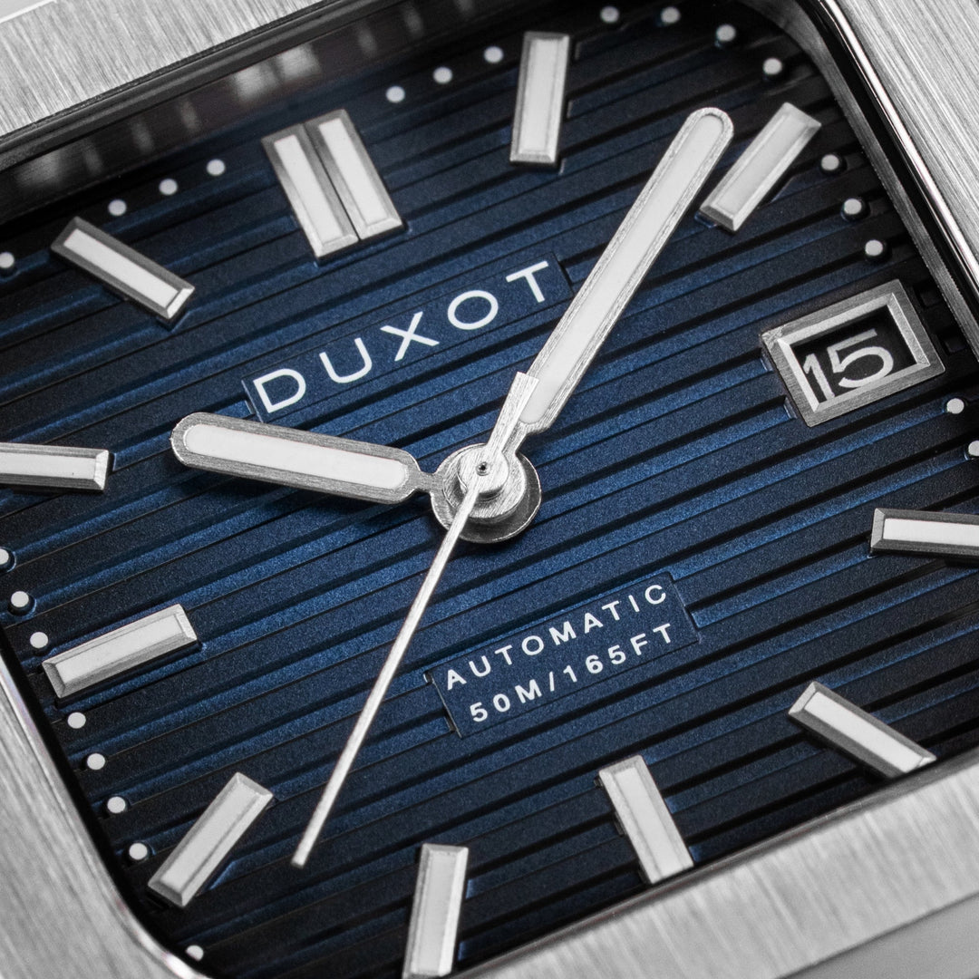Quadrata Automatic Blue / Stainless Steel Blue Dial
