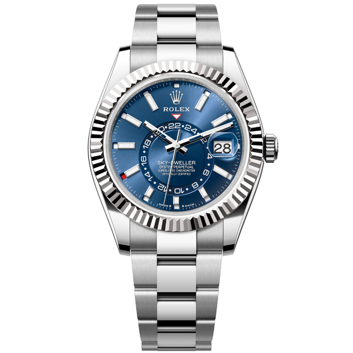 Pre-Owned Rolex Sky Dweller Blue Dial 42mm