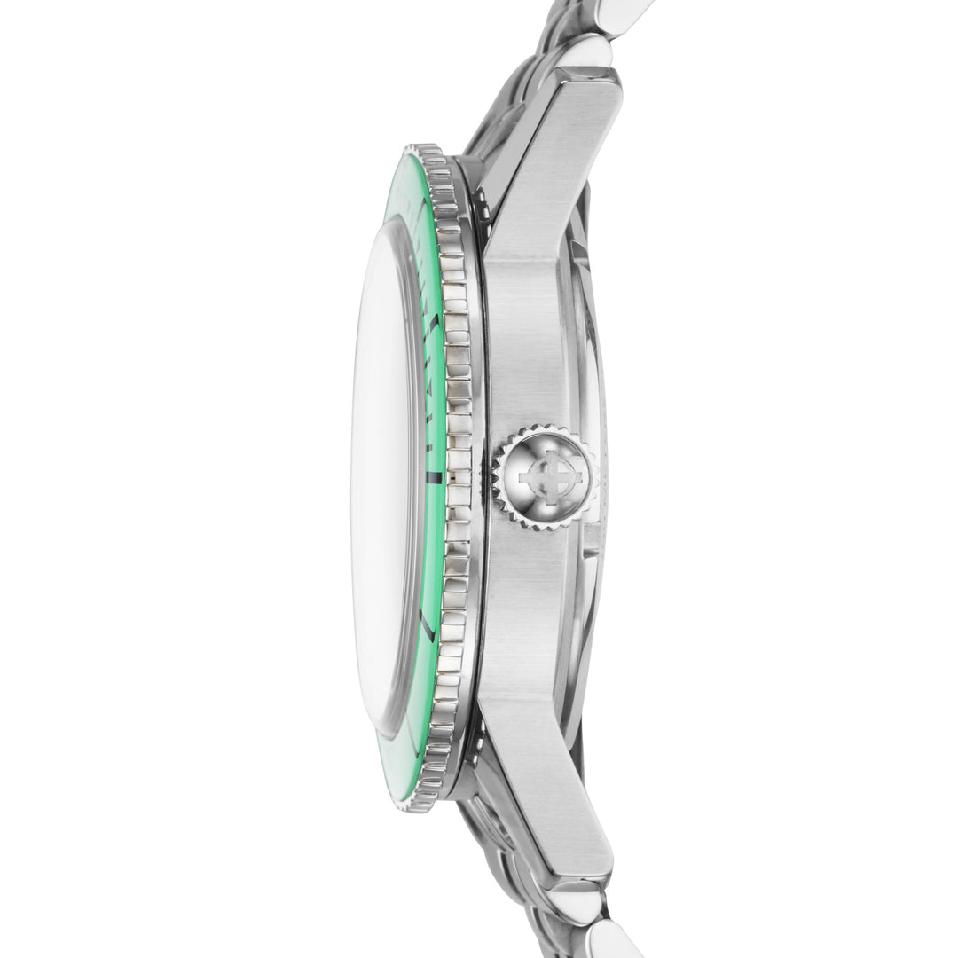 Super Sea Wolf Stainless Steel - Watermelon Dial | Silver Dial