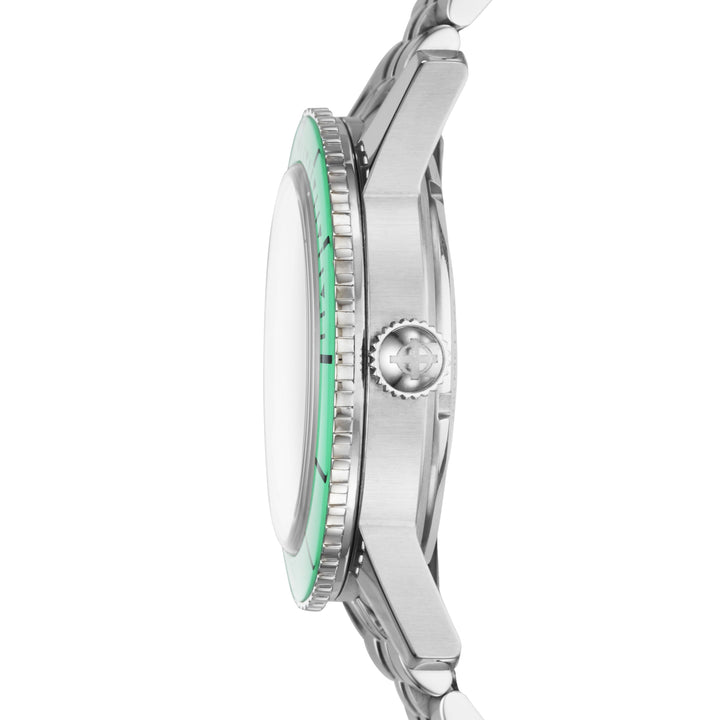 Super Sea Wolf Stainless Steel - Watermelon Dial | Silver Dial