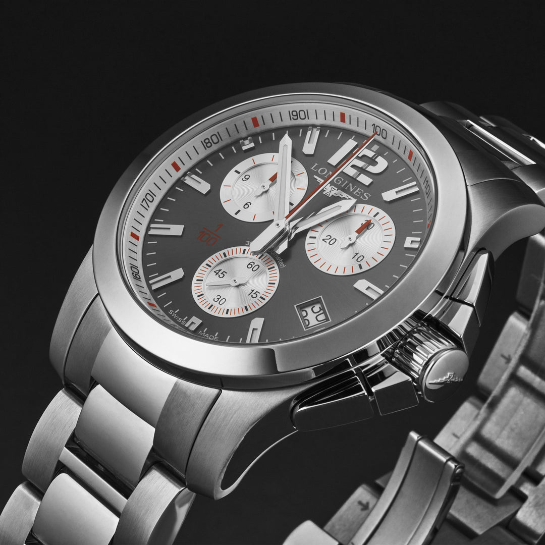 Conquest L37004796 / Gray sunray | Gray sunray Dial