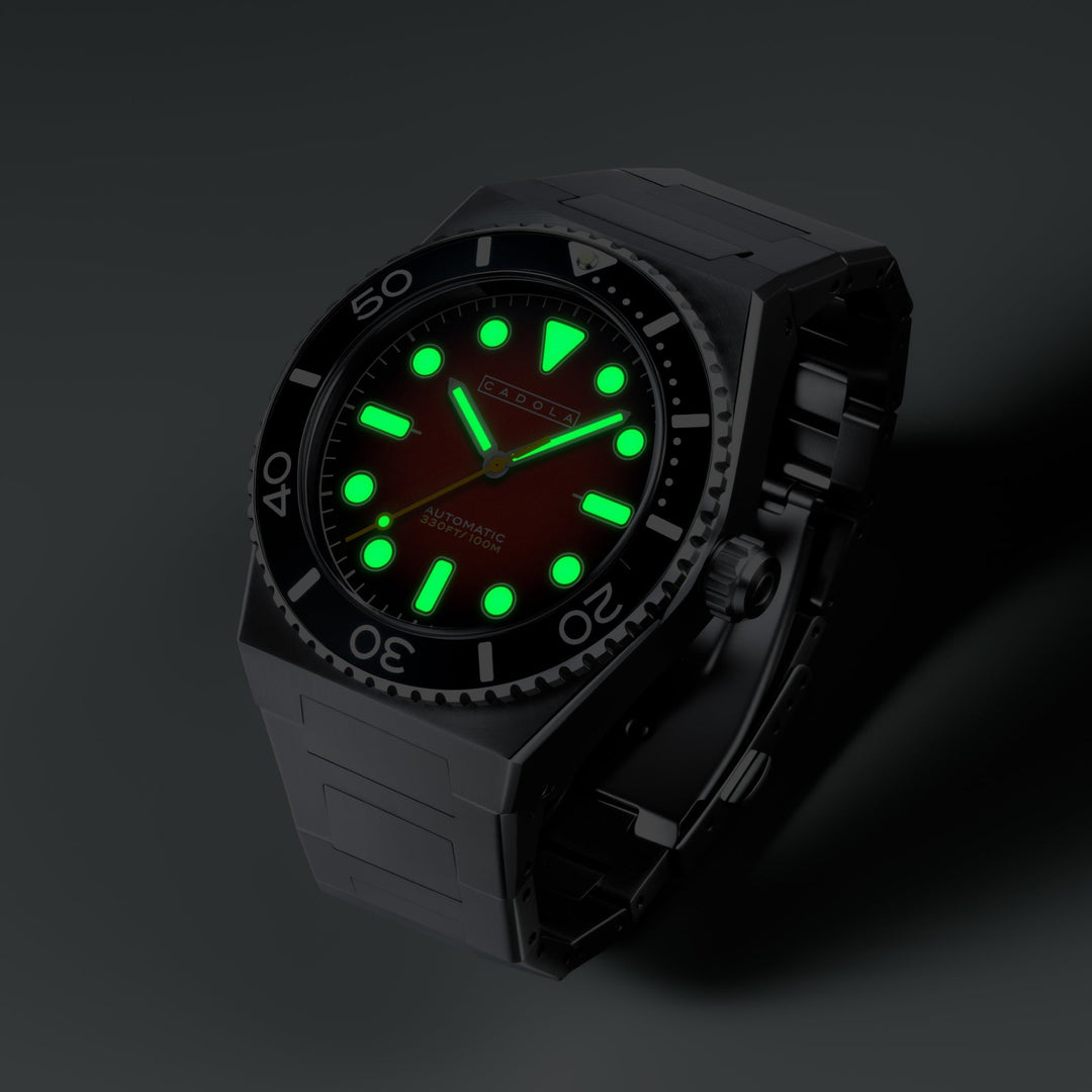 Farina Automatic Red / Stainless Steel | Red Dial