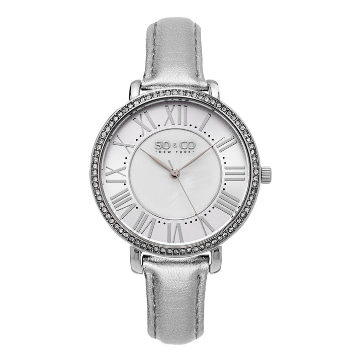 Chelsea 5090 Silver White Mother of Pearl Dial