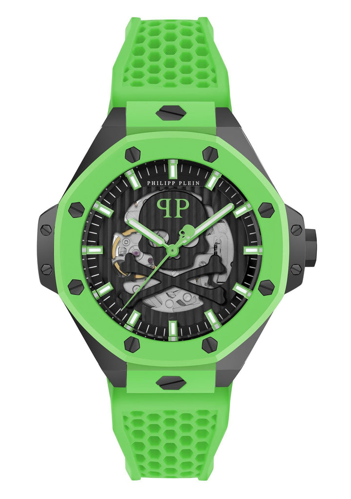 SKELETON ROYAL 46MM Skeleton / Silicone | Skeleton Dial