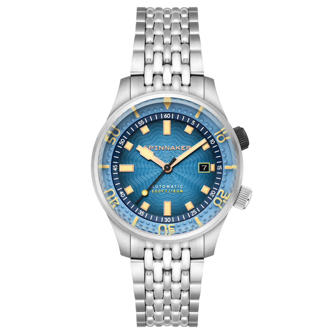 Bradner Automatic Blue / Stainless Steel Blue Dial