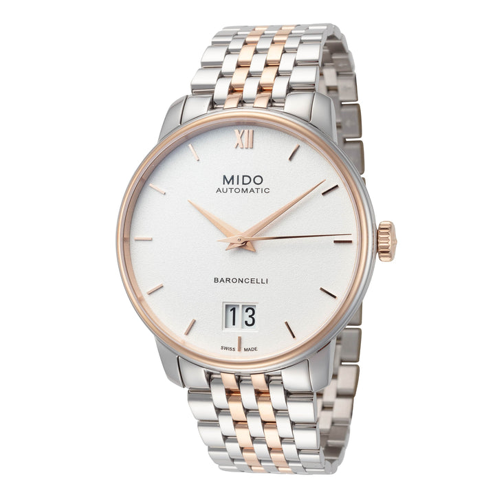 Mido 40mm / Silver / Silver | Silver Dial