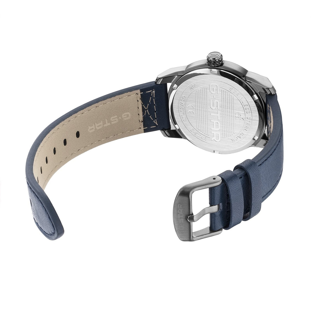 Selvedge Blue Dial / Blue Leather Strap Blue Dial