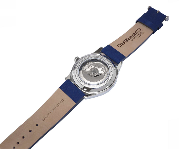 AEQUILUX SILVER TONE/BLUE -BLUE | Blue Dial