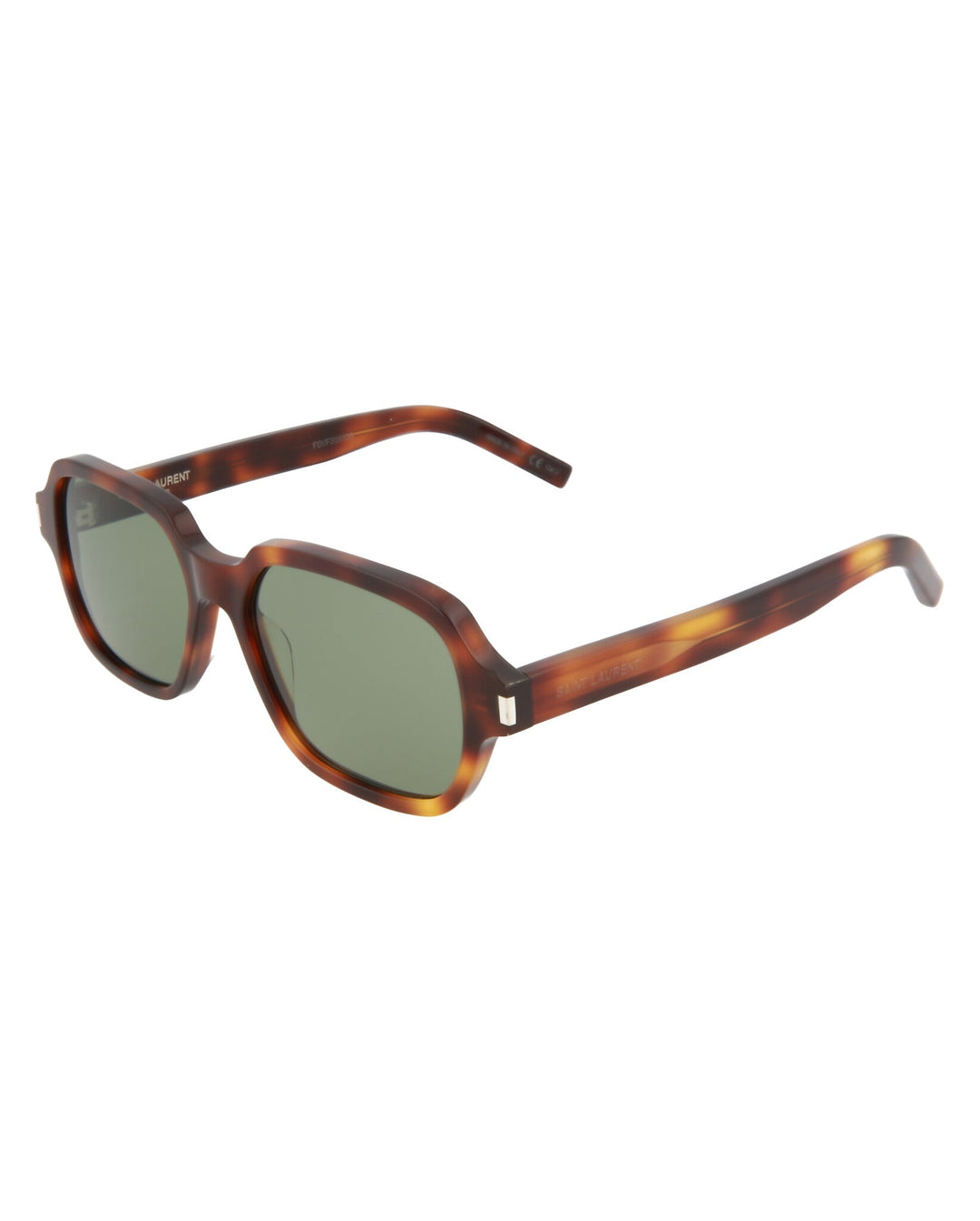 Fashion Havana Frame, Green Lens |  Dial