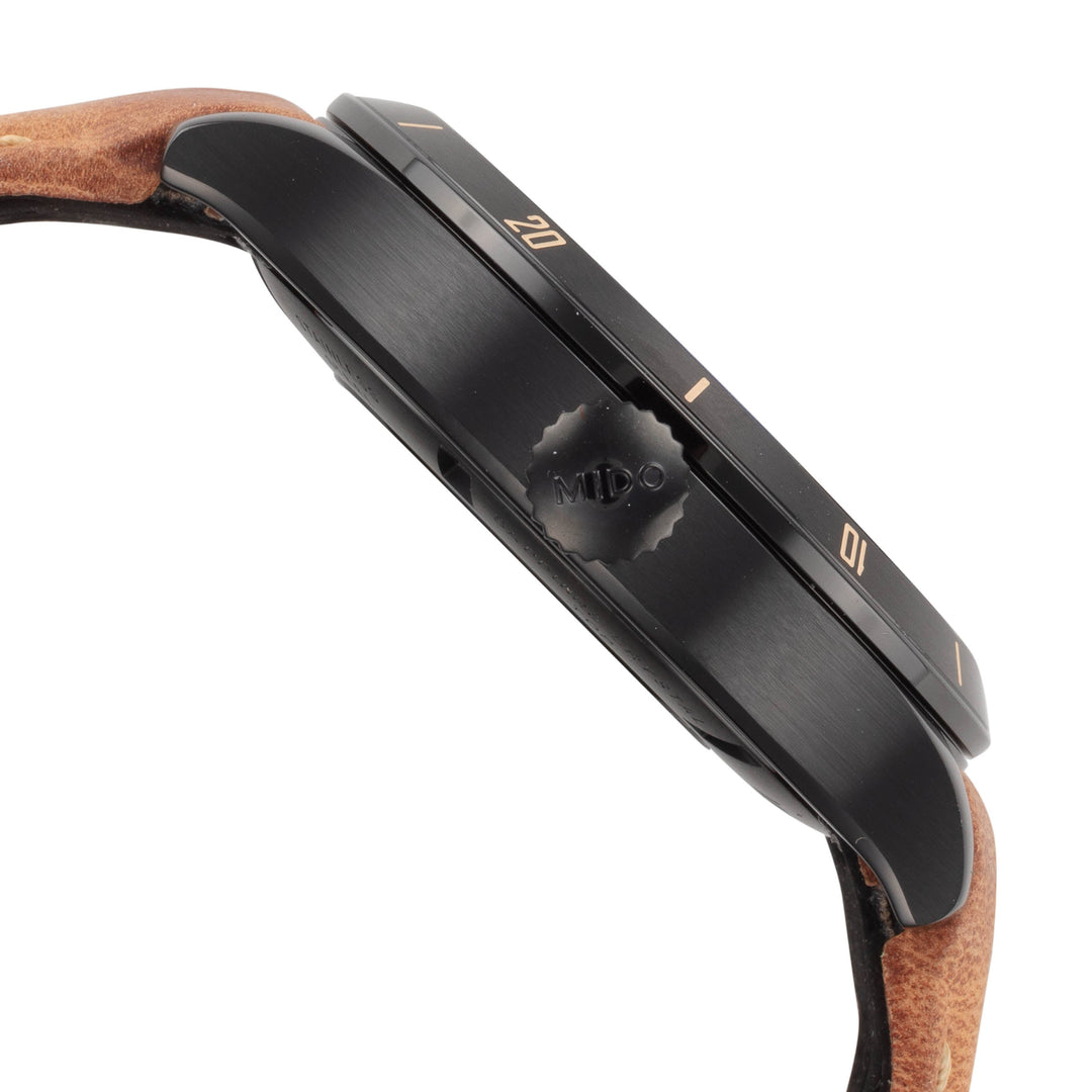 Multifort 42 mm / Black / Brown Black Dial