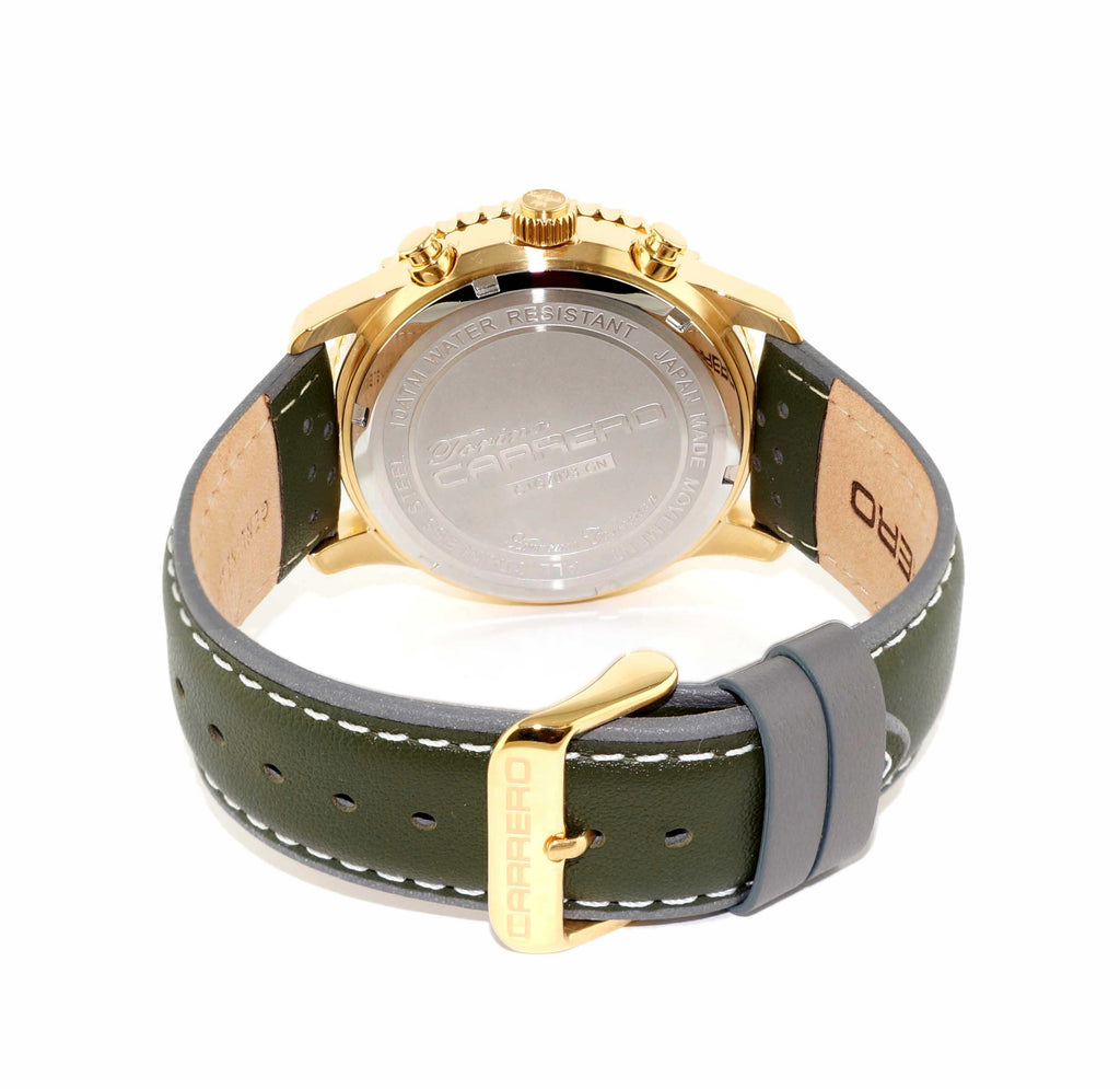 Aureum Goldtone/Green | Green Dial