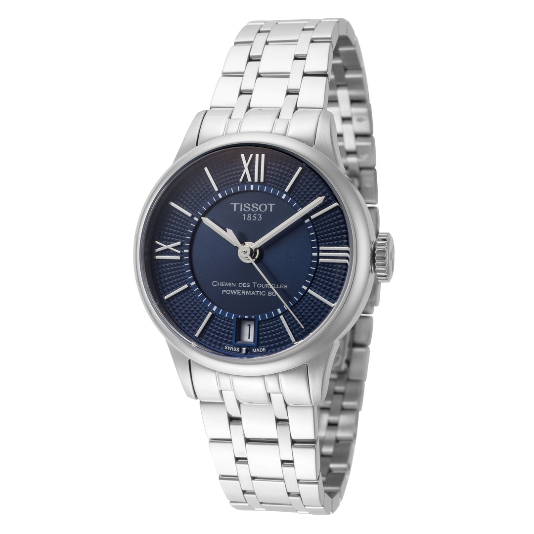 T-Classic 32mm / Blue / Silver | Blue Dial