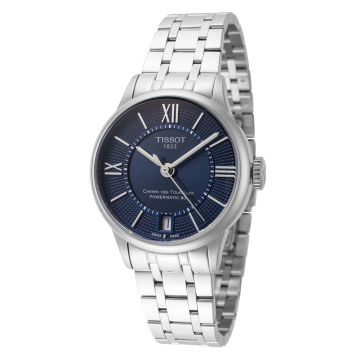 T-Classic 32mm / Blue / Silver | Blue Dial