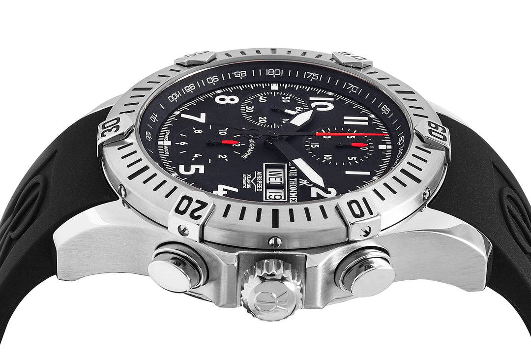 Air speed 16071.6834 / black | Black Dial