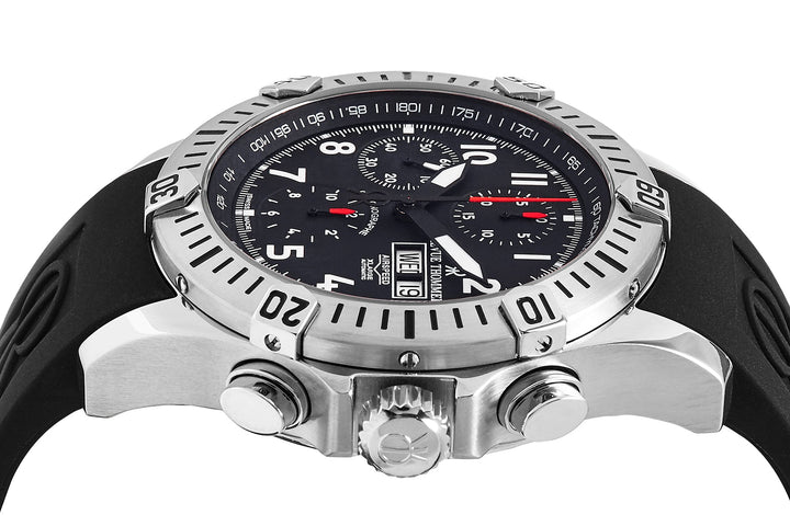 Air speed 16071.6834 / black | Black Dial