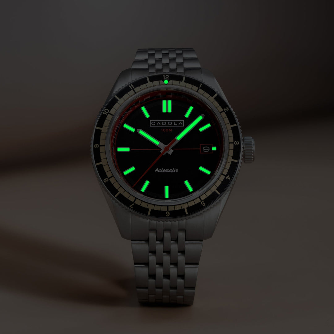 Ahrens Automatic Black / Stainless Steel | Black Dial