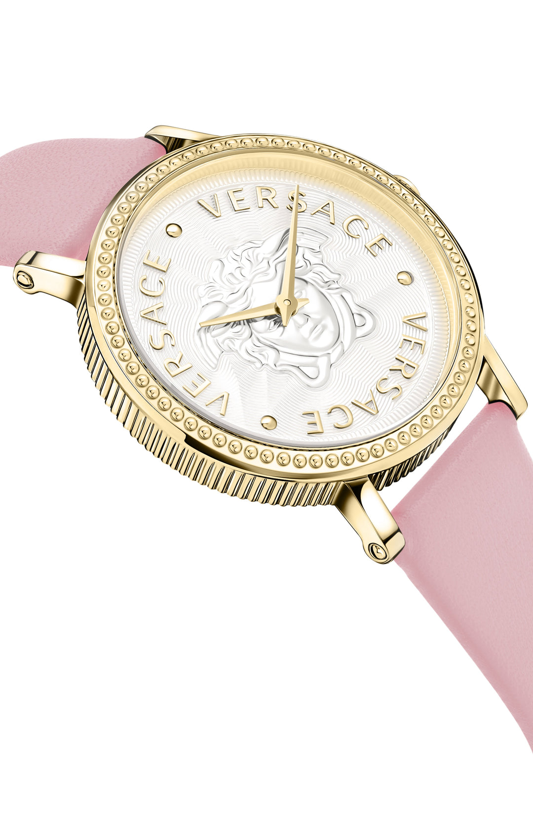 V-Dollar 37mm / Silver / Pink | Silver Dial