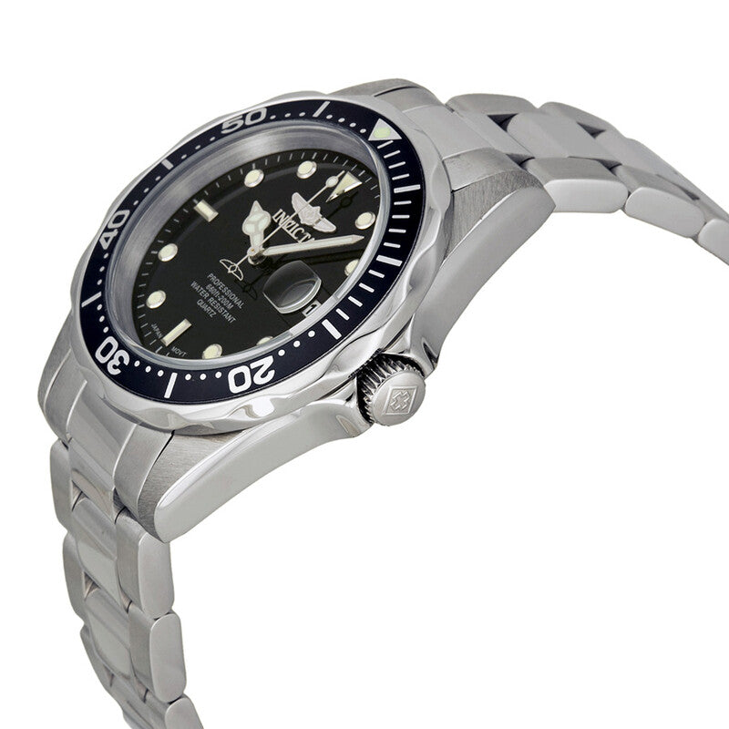 Pro Diver Black Dial / Stainless Steel Bracelet Black Dial