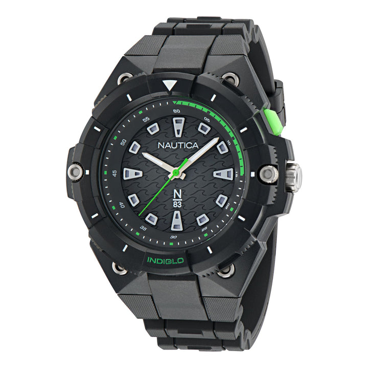 N83 SPORTY Black / Recycle Material | Black Dial