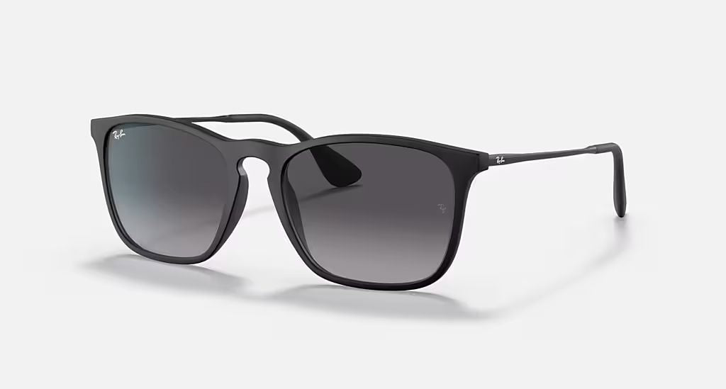 CHRIS MEN'S Rubber Black / Light Grey Gradient Dark Grey |  Dial