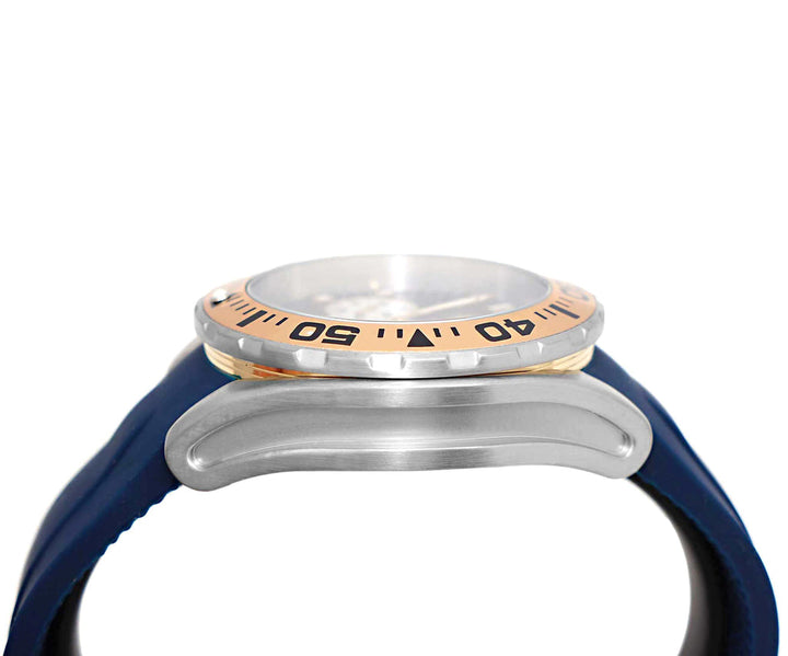 FreeZone-CH Blue/Goldg tone | Blue Dial