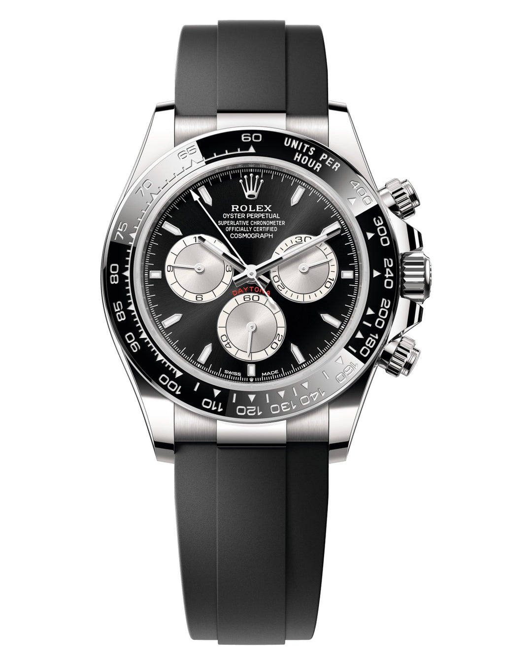 Rolex Cosmograph Daytona 126519LN - 40mm White Gold - Oysterflex