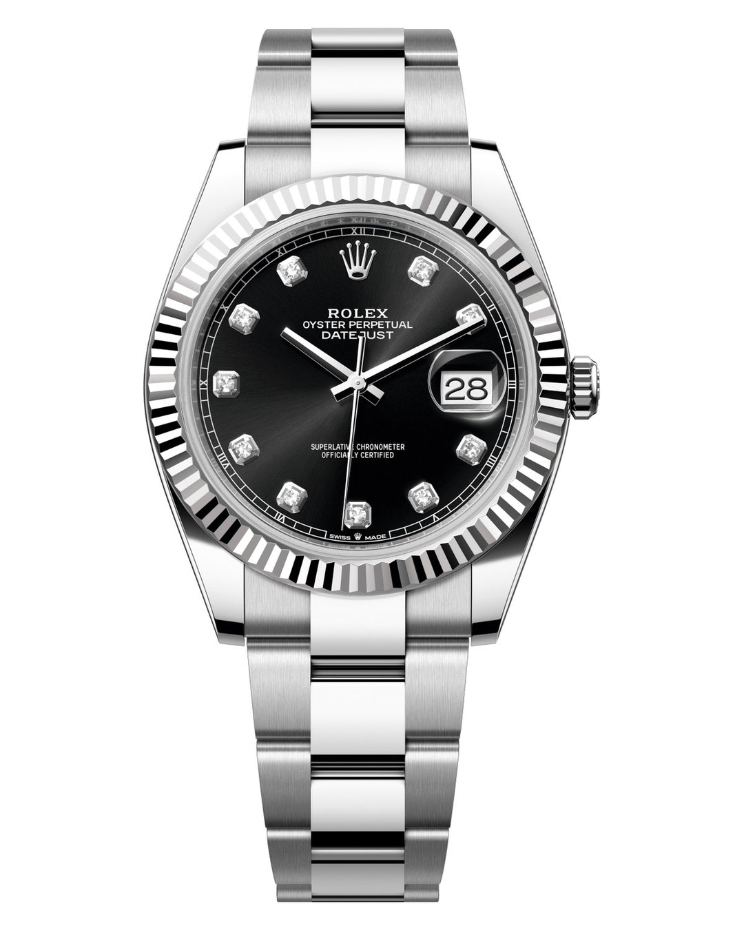 Rolex Datejust 41 126334 - 41mm Oystersteel (Fluted) - Jubilee
