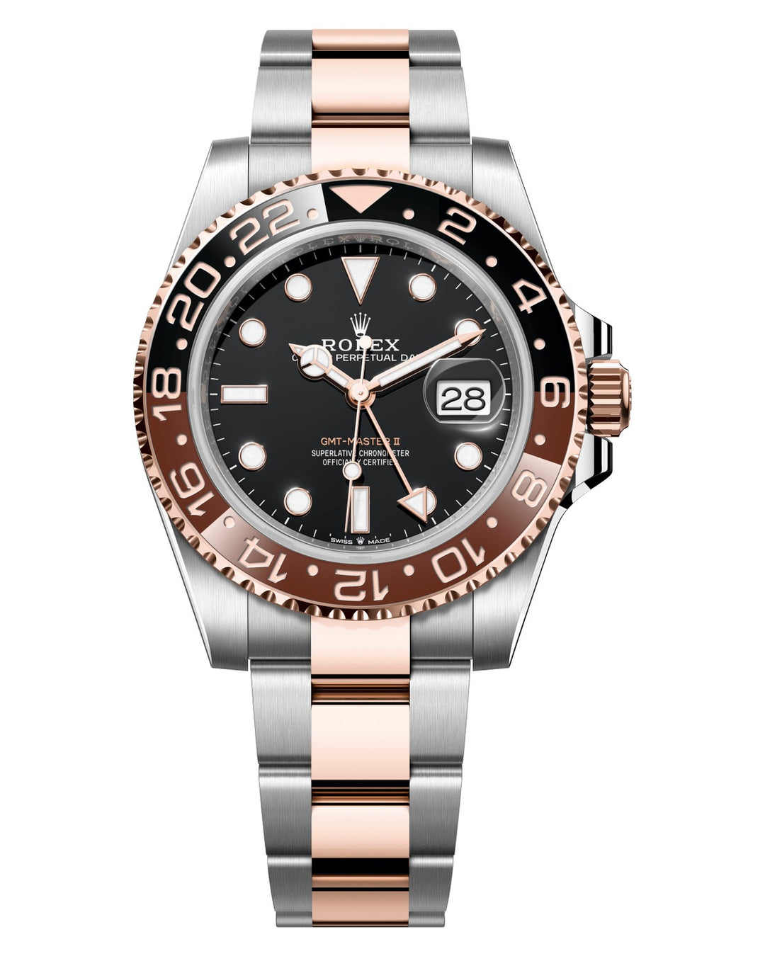 Rolex GMT-Master II 126711CHNR - 40mm Oystersteel & Everose Gold - Oyster "Root Beer"