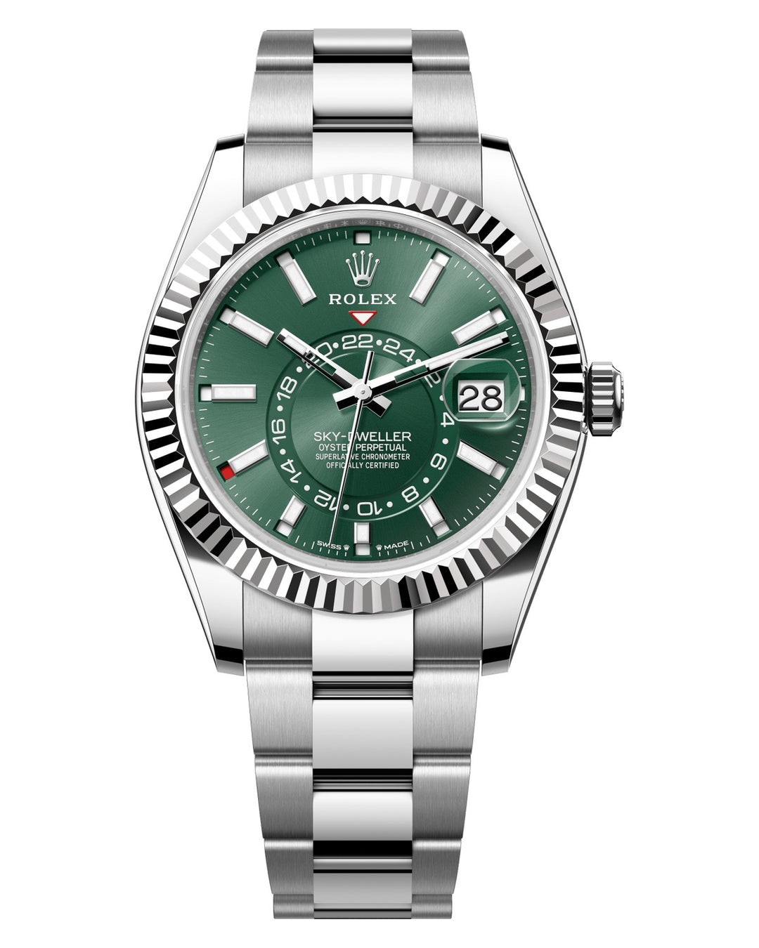 Rolex Sky-Dweller 336934 - 42mm Oystersteel (Fluted) - Oyster