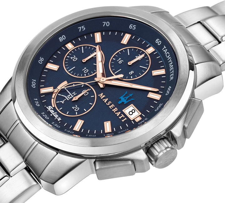 SUCCESSO Blue / Stainless Steel Blue Dial