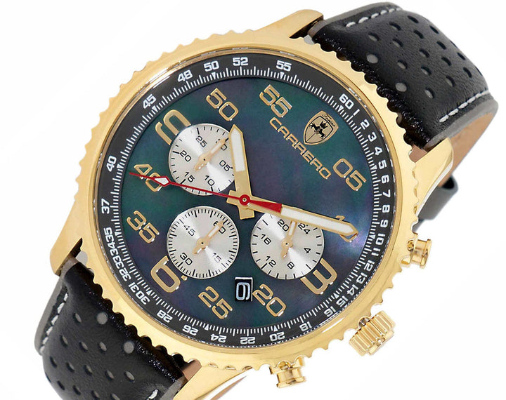 Aureum Goldtone/Black | Black Dial