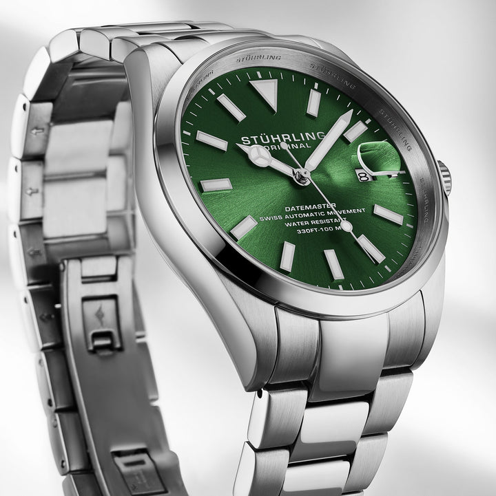 Datemaster Heritage Automatic 1025 Men’s 42mm Green Sunray Dial/Stainless Steel 