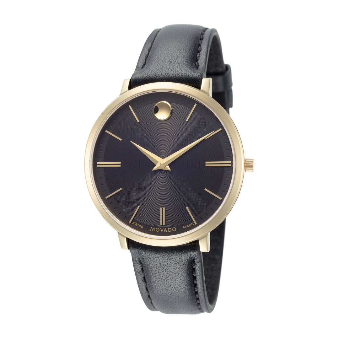Ultra Slim 35mm / Black / Black | Black Dial