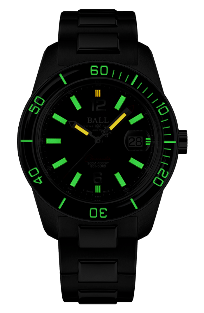 Engineer M Skindiver III Black Dial Black Dial