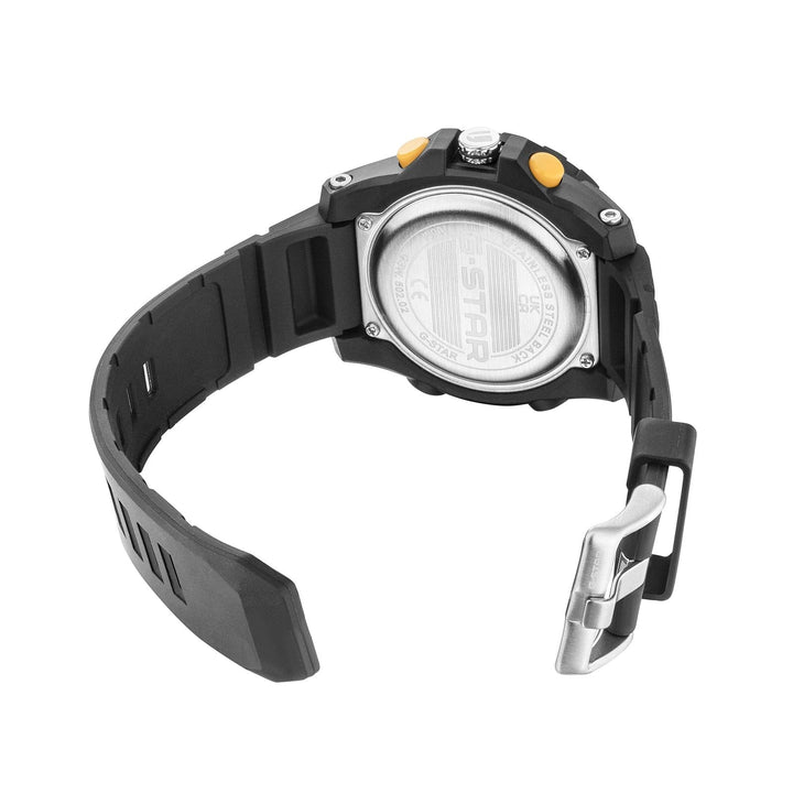 Ops01 Ana-Digi Black Dial / Black Silicone Strap Black Dial