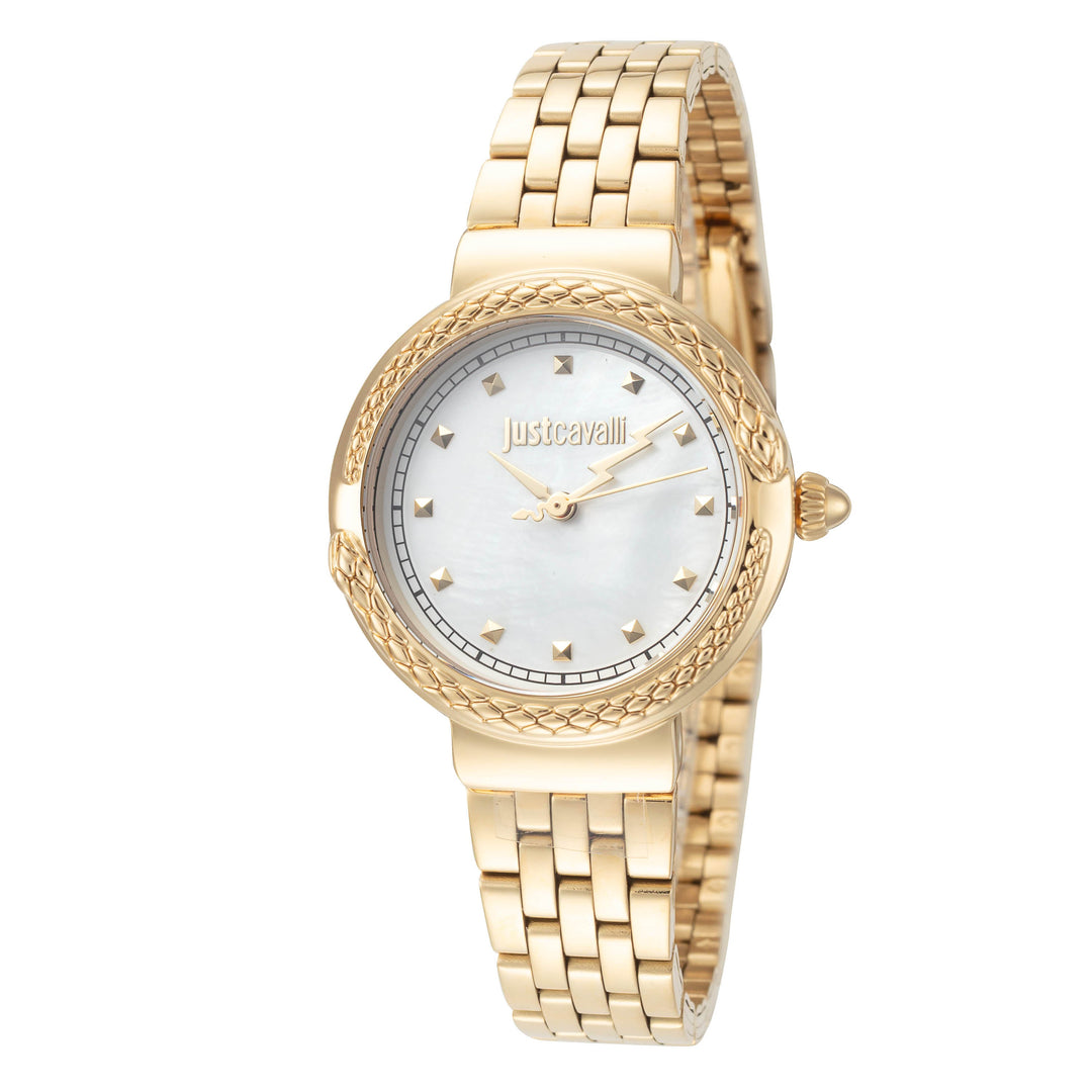 SET 30mm / White / Gold | White Dial