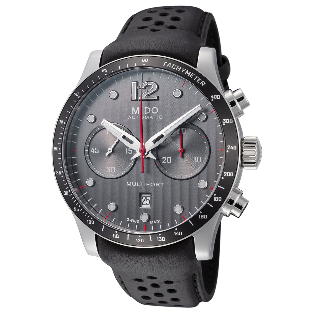 Multifort 44mm / Black / Black | Black Dial
