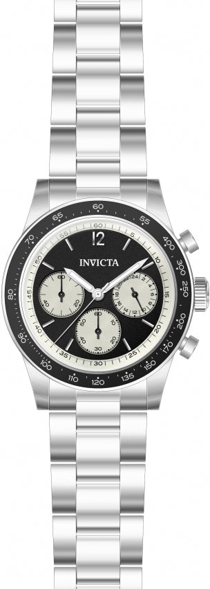 Speedway Chronograph Black Dial / Stainless Steel Bracelet Black Dial