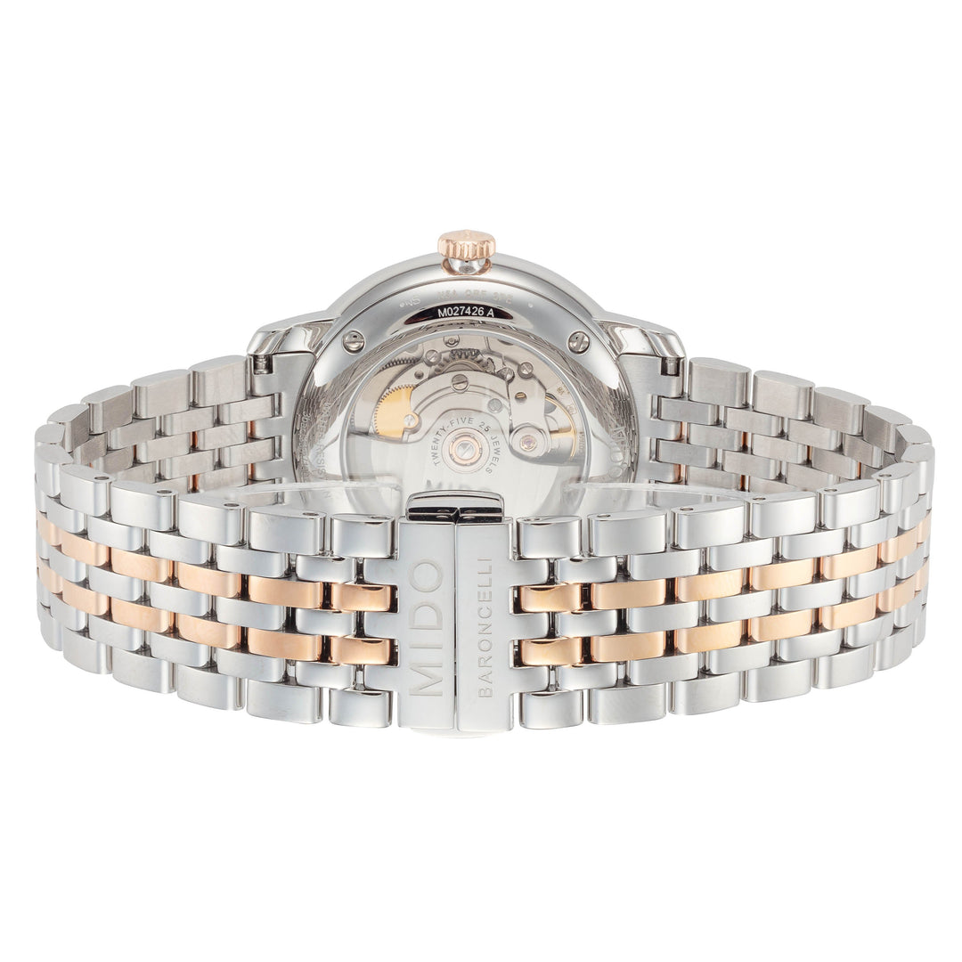 Mido 40mm / Silver / Silver | Silver Dial