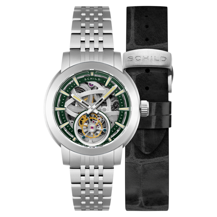 Heinrich Tourbillon Limited Edition Green / Stainless Steel | Green Dial