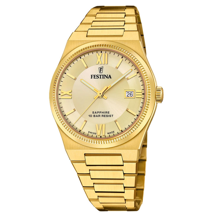Riv Gold / Stainless Steel Gold Dial