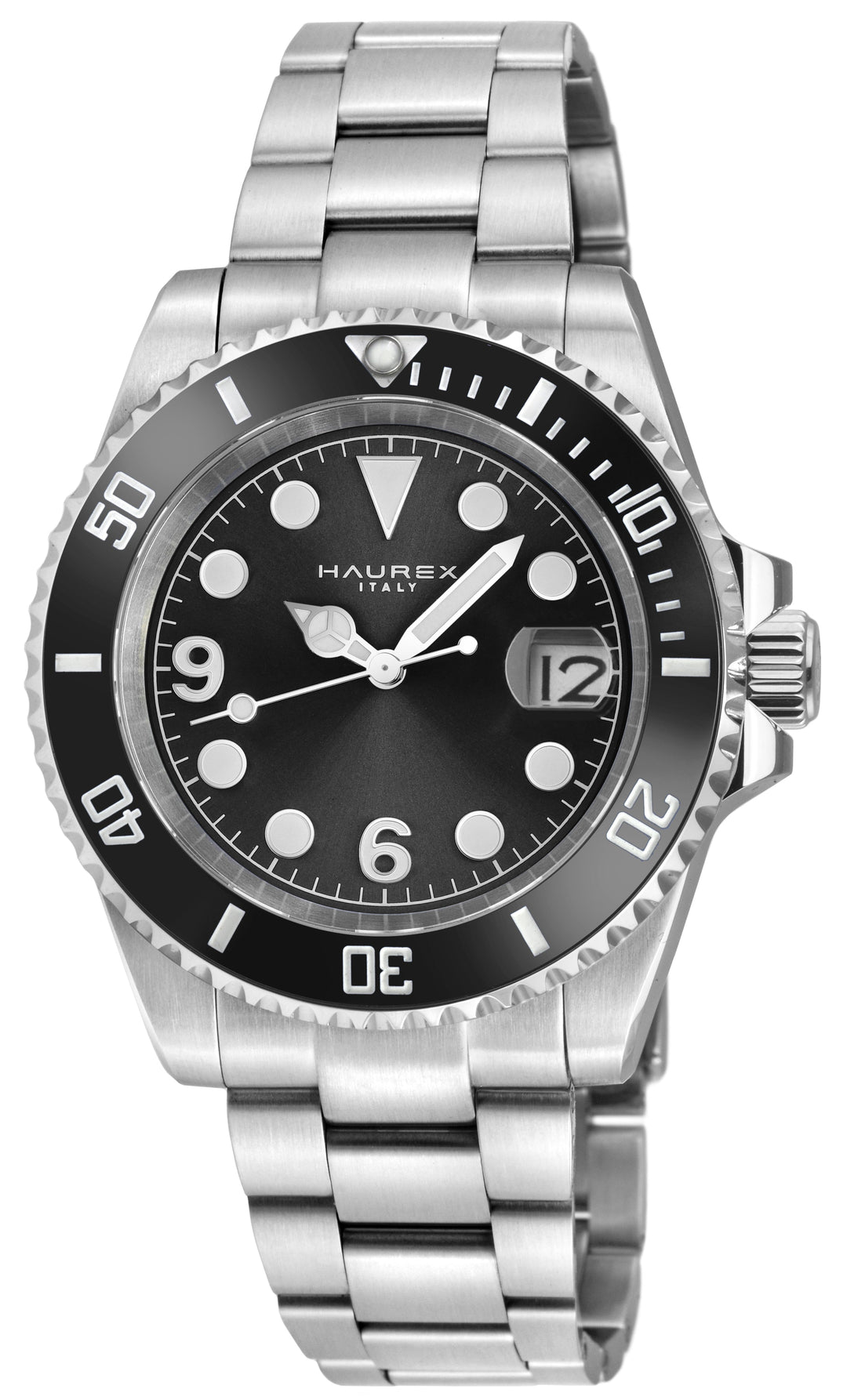 Barracuda 316L Case, Black Sunray Dial, Ceramic Bezel, 316L Stainless Steel Brac
