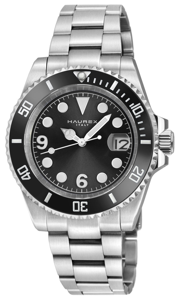 Barracuda 316L Case, Black Sunray Dial, Ceramic Bezel, 316L Stainless Steel Brac