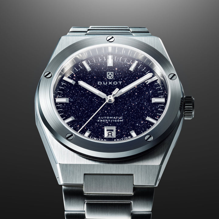 Bastia Automatic Lapidary Limited Edition Blue Dial / Stainless Steel Bracelet B