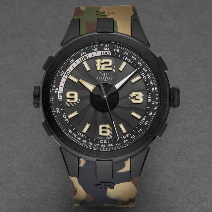 Turbine Pilot Black Black Dial
