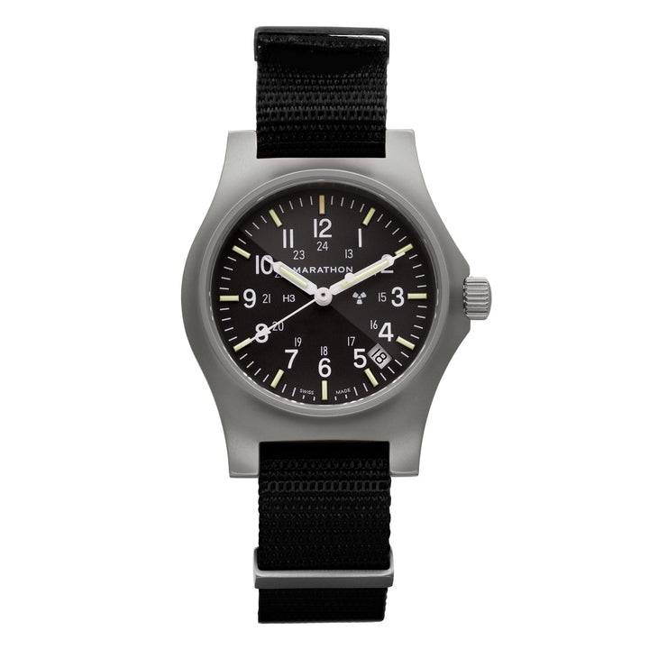 General Purpose Quartz with Date (+ Compass) Black NGM/Def Std | Matte Black Dia